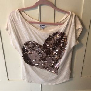 Express top size xs